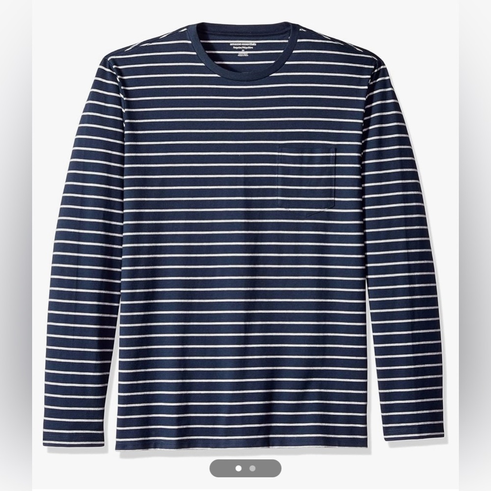 Amazon Essentials Striped Long Sleeve Shirt